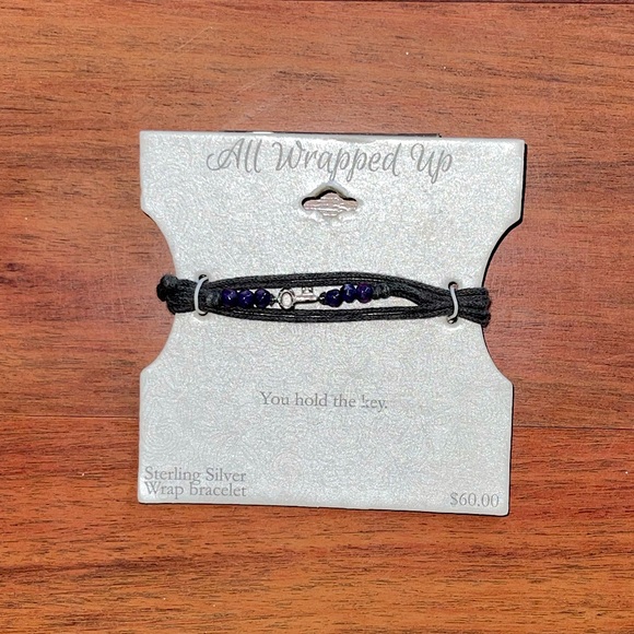 Sterling Silver Wrap Bracelet - Picture 1 of 2